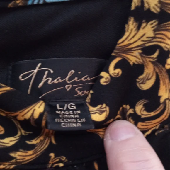 Thalia Sodi Sleeveless Jumpsuit Romper w/Rhinestone Clasp Detail at Wais… - Picture 7 of 9